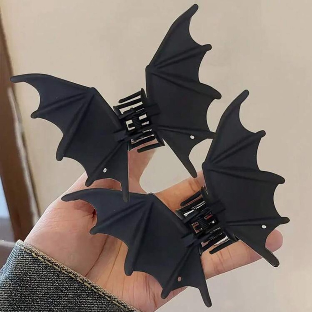 Halloween Themed Bat Hair Clip - Picture 3 of 6